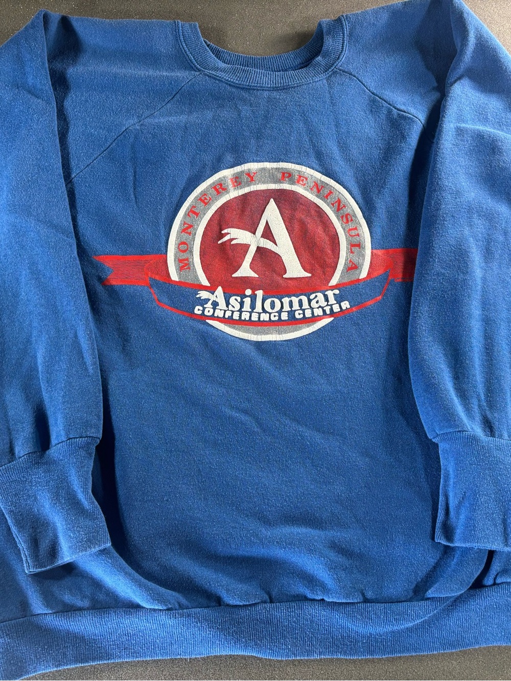 Vintage Asilomar Conference Center Crewneck Sweater Mens XL Signal Made In USA